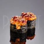 Запечённые суши с угрём